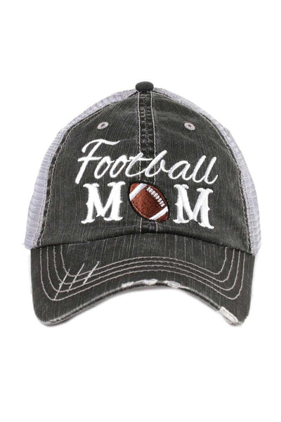 Katydid SEC FOOTBALL TRUCKER HAT NWT Leopard Print Football Trucker Hat for Women | Katydid main image 3