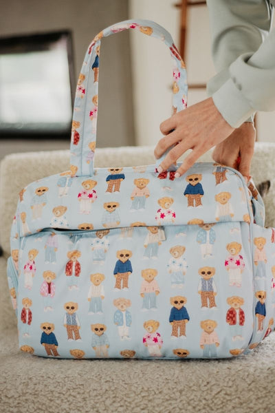 bag-bear-blue-colorful-classic