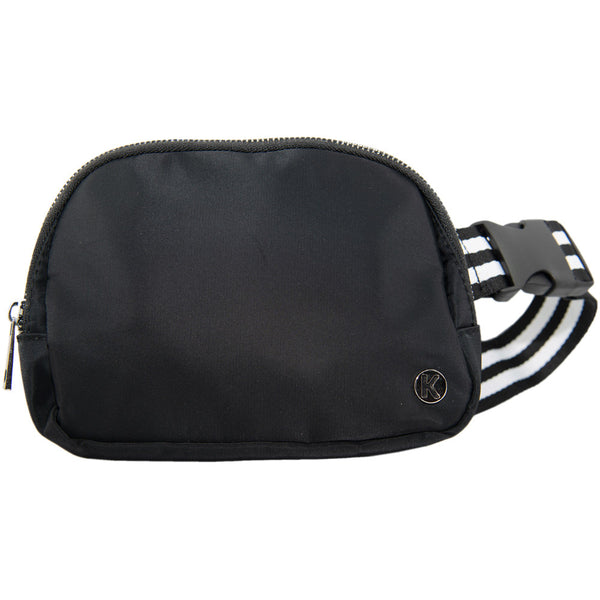 Fanny pack best sale black and white