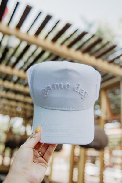 game-day-trucker-hat-white-for  display picture 1
