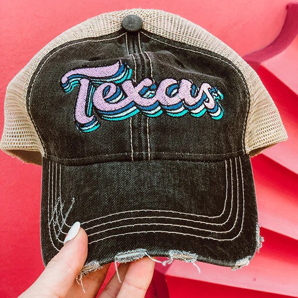 Texas best sale trucker hat