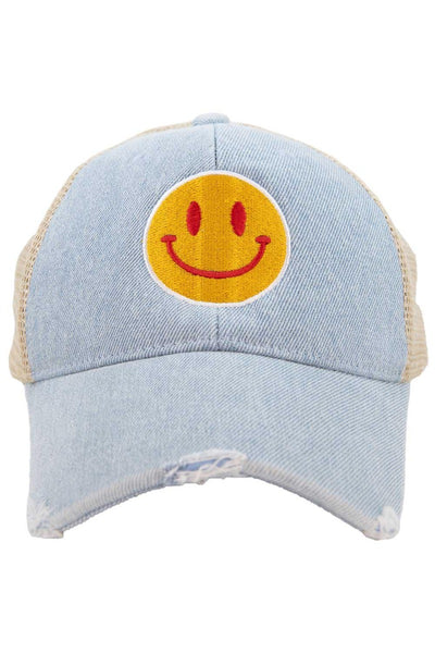the-hat-smiley-face-denim-