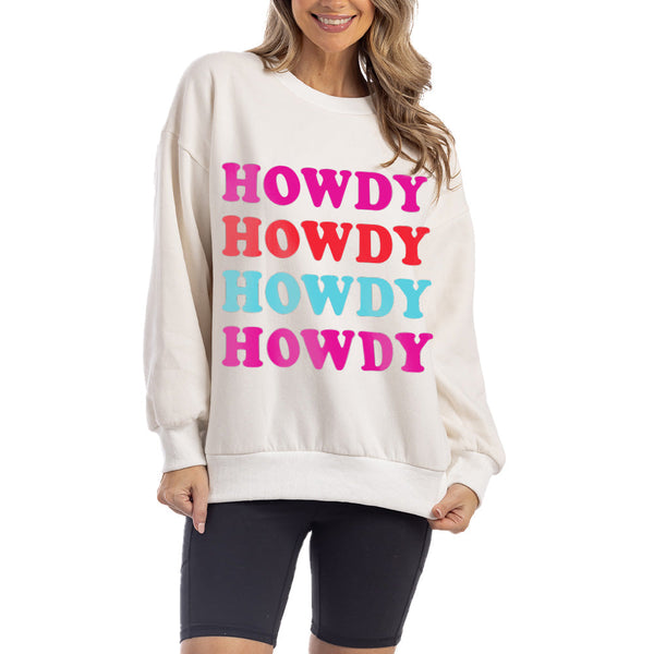 Howdy Howdy Howdy Crewneck Sweatshirt