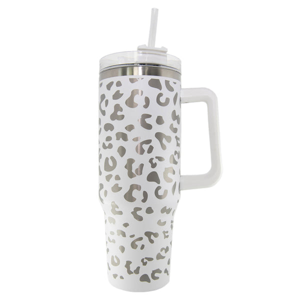 BMW Tumbler Cup Stainless/white