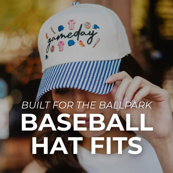 6 Baseball Hat Fits Built for the Ballpark