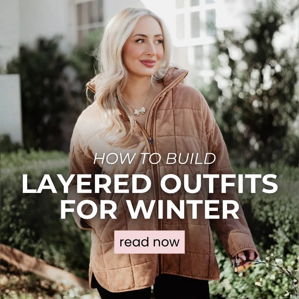 How to build layered outfits for winter
