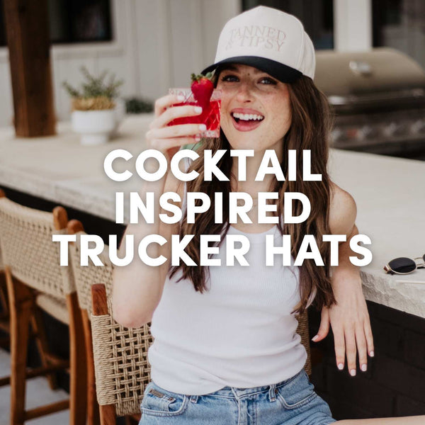 Cute Trucker Hats That Bring the Happy Hour Vibes
