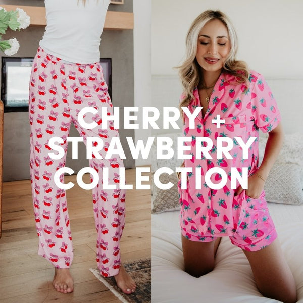 Berry Sweet Cherry and Strawberry Print Clothing and Accessories