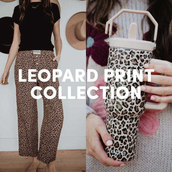 Trendy Leopard Print Outfits, Bags & Hats for Women Online