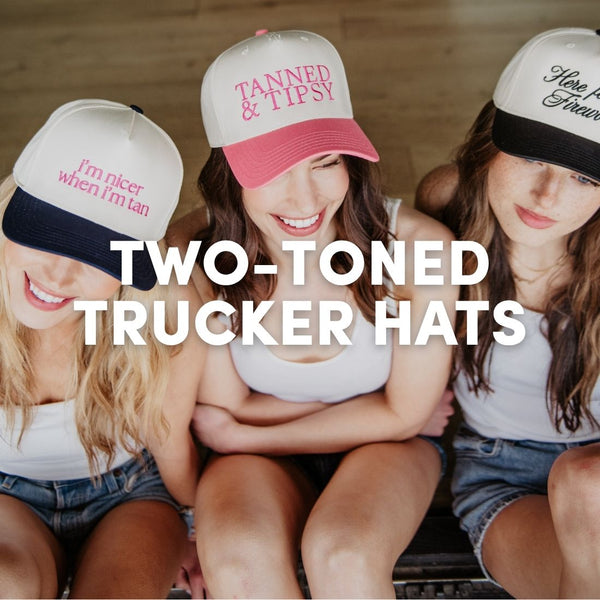 Two-Tone Trucker Hats
