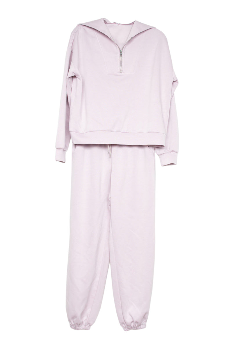 Blush Scuba Pants Two Piece Set