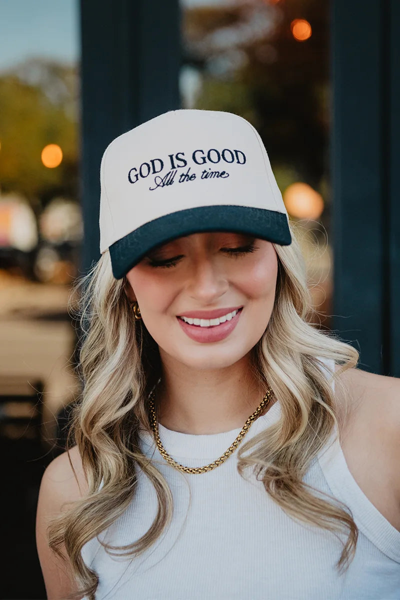God is Good All The Time Classic Trucker Hats