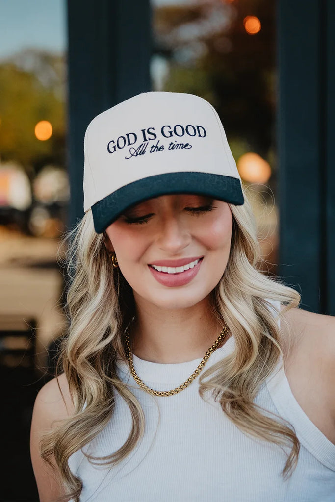 God is Good All The Time Classic Trucker Hats