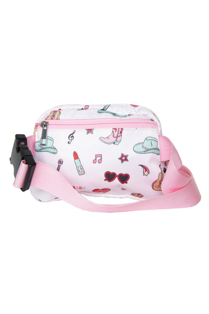 Music Girl Icons Belt Bag