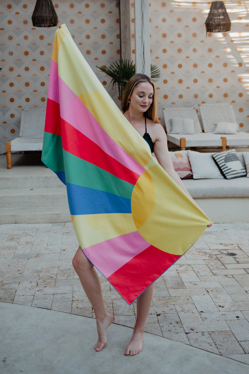 Ray of Sunshine Reversible Quick Dry Towel