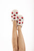 Strawberry Fuzzy Slippers for Women