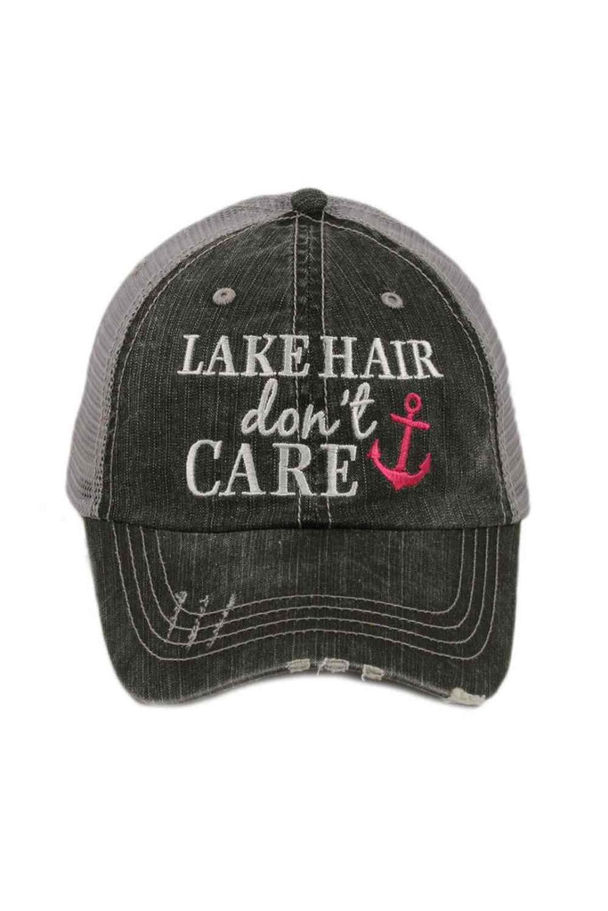 Lake Hair Don't Care Trucker Hat