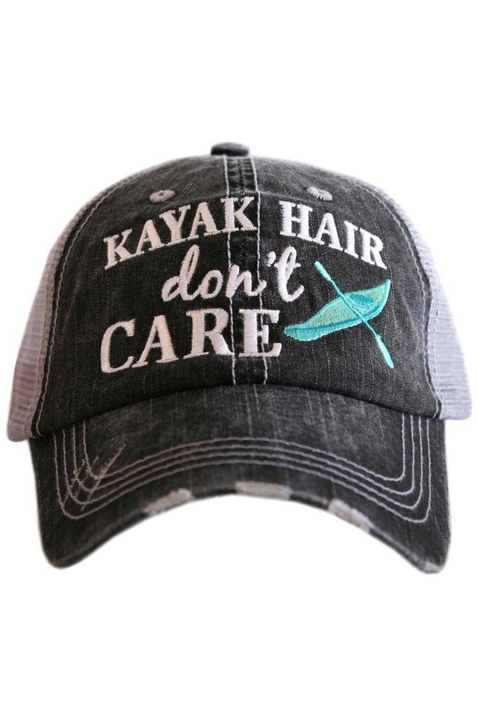 Kayak Hair Don't Care Trucker Hat