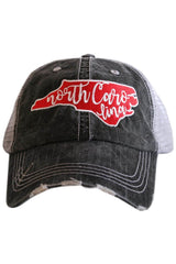 North Carolina State Patch Trucker Hat