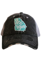 Georgia State Patch Trucker Hat