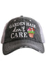 Garden Hair Don't Care Trucker Hat