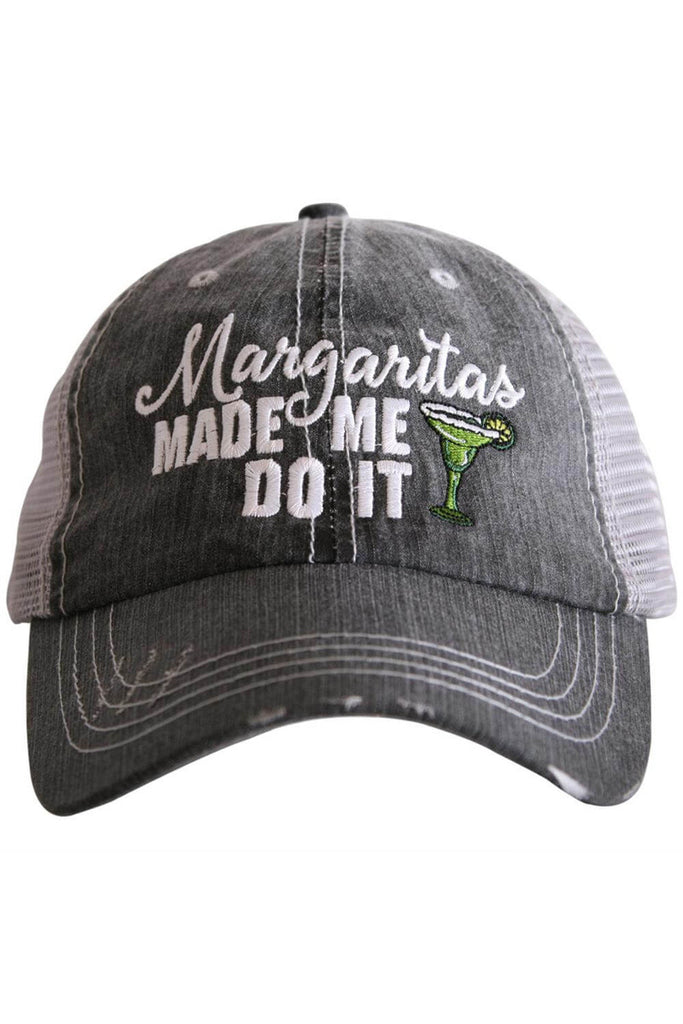 Margaritas Made Me Do It Trucker Hat