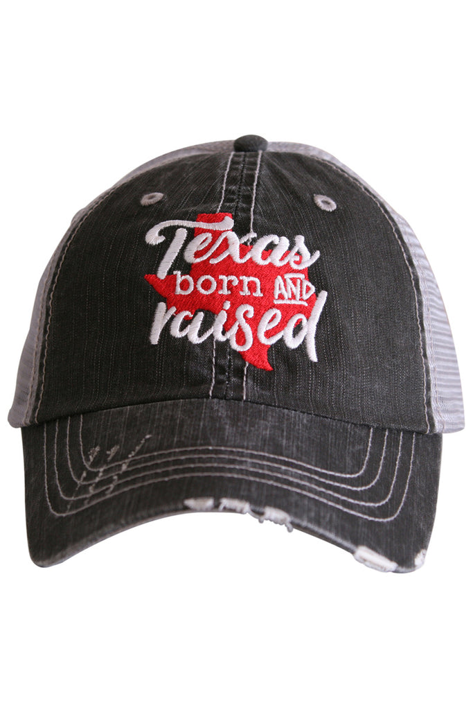 Texas Born and Raised Women's Trucker Hat