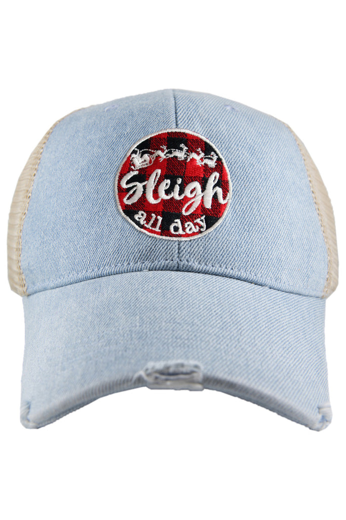 Sleigh All Day Trucker Hat