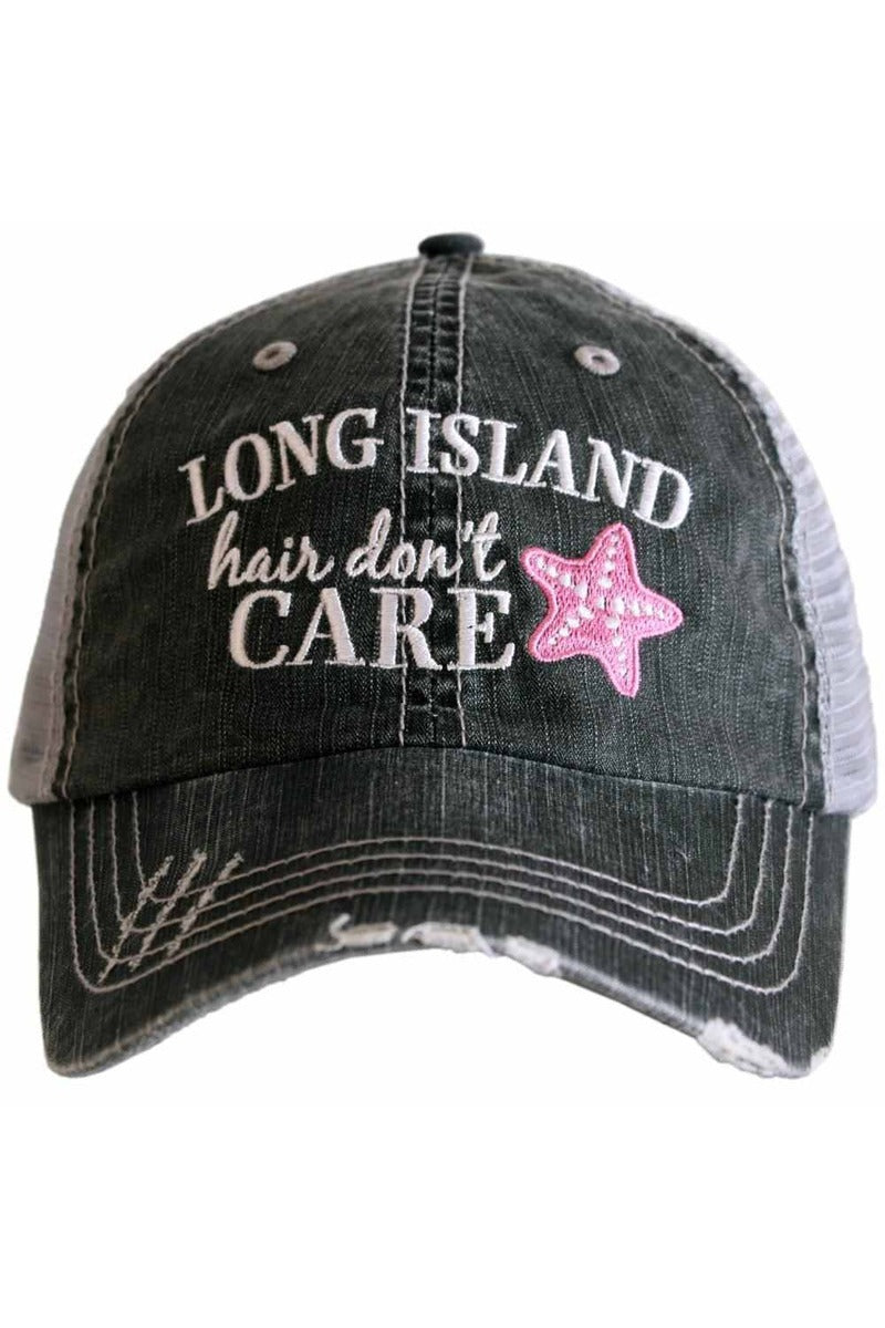 Long Island STARFISH Hair Don't Care Trucker Hats - Katydid.com