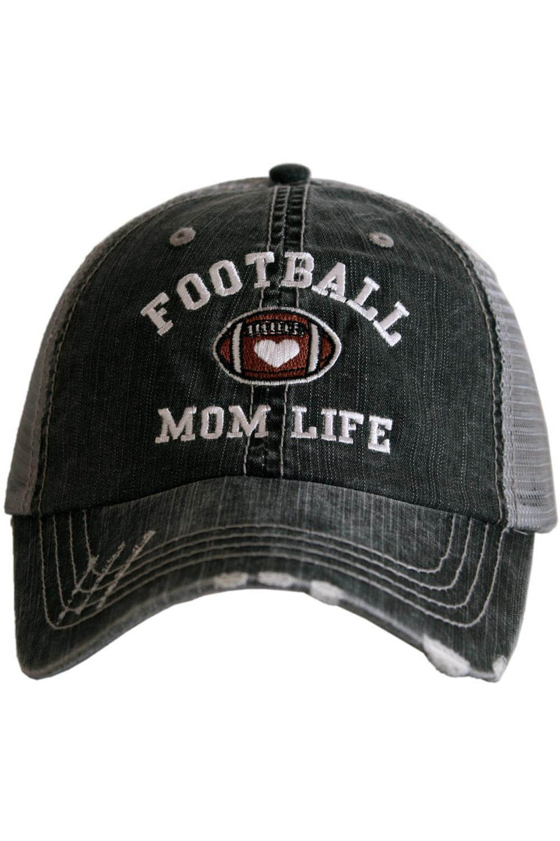 Football Mom Life Trucker Hats