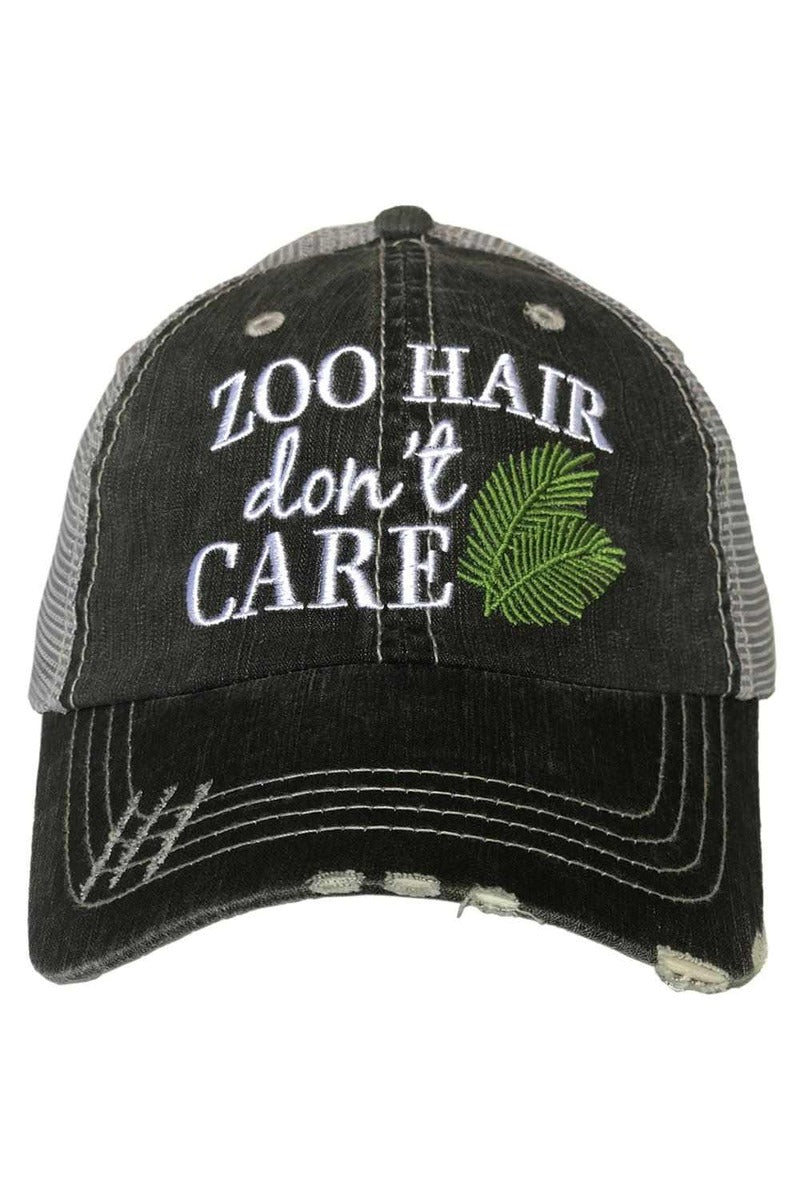 Zoo Hair Don't Care Trucker Hat - Katydid.com
