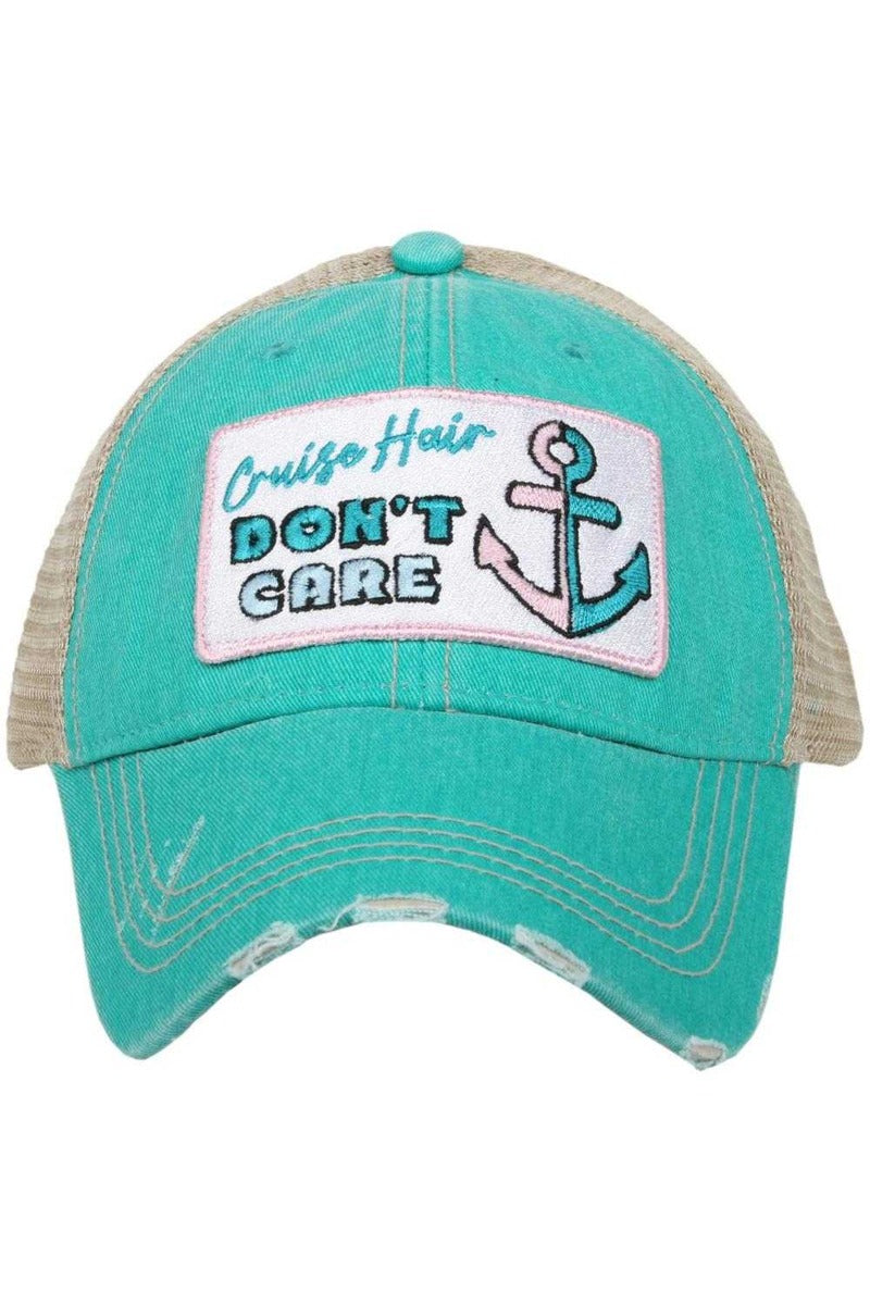 Cruise Hair Don't Care Women's Trucker Hats - Katydid.com