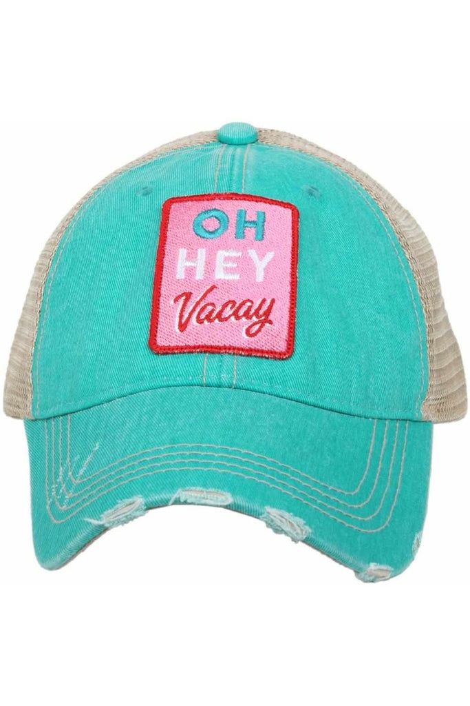 Oh Hey Vacay Women's Trucker Hats