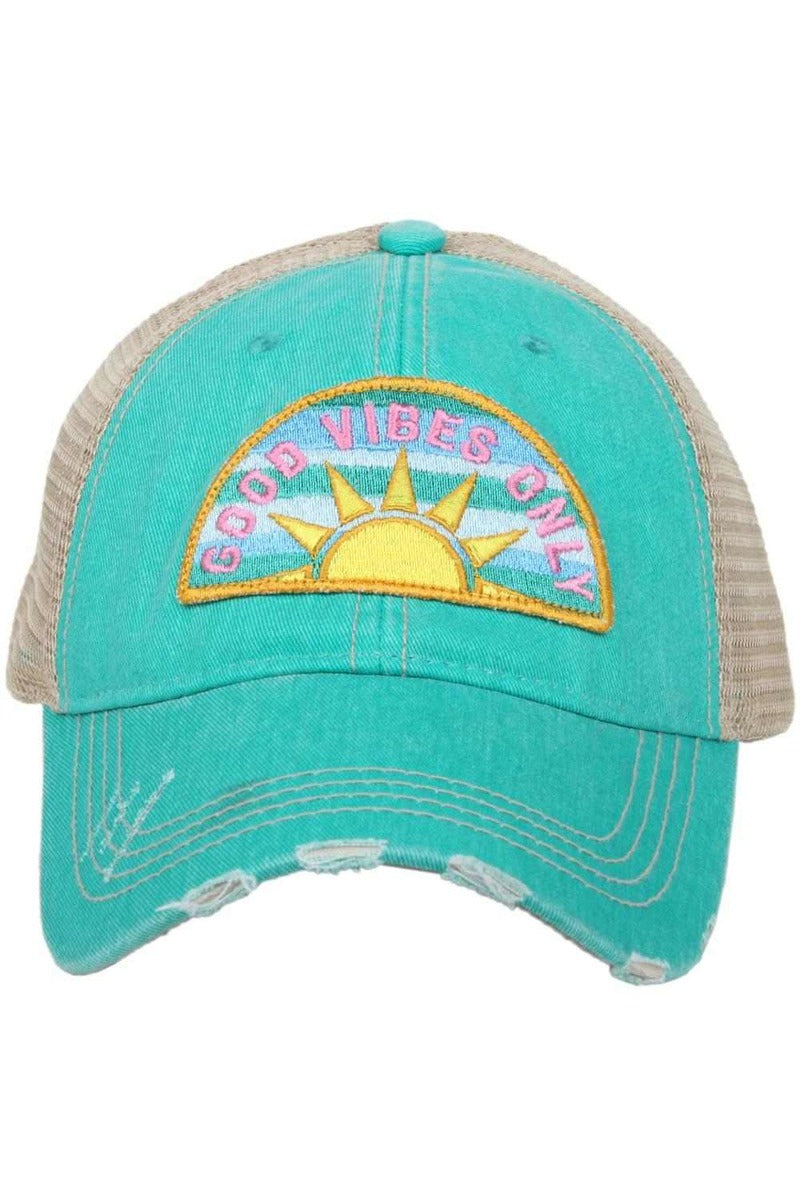 Good Vibes Only Women's Trucker Hats - Katydid.com
