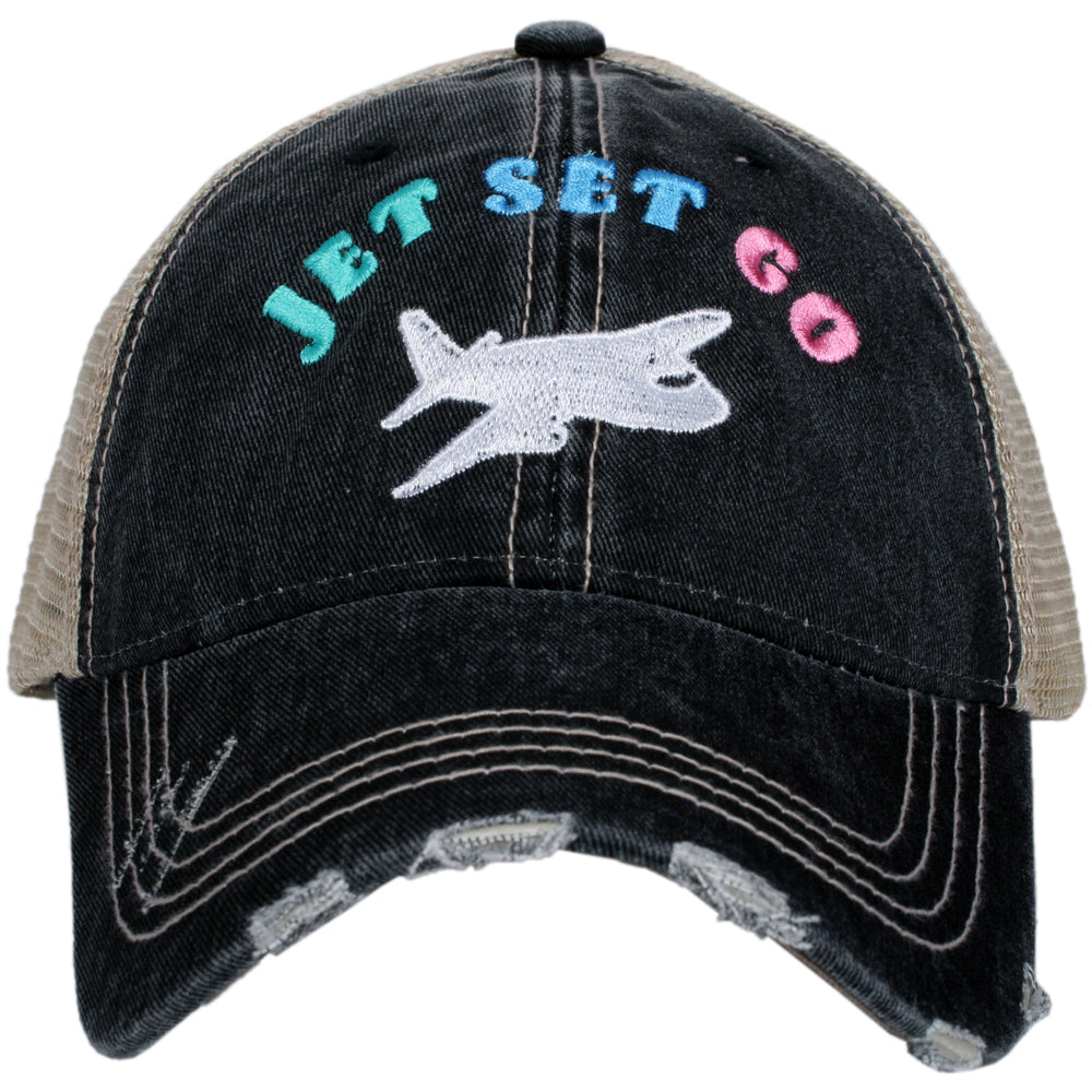 Jet Set Go Trucker Hats