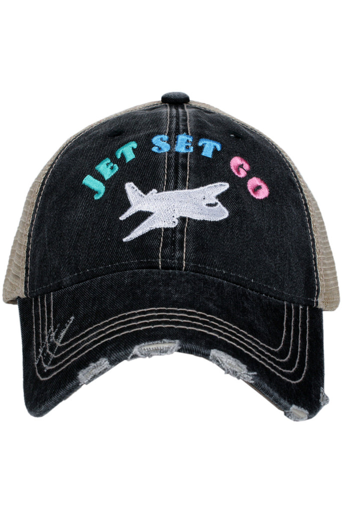 Jet Set Go Trucker Hats