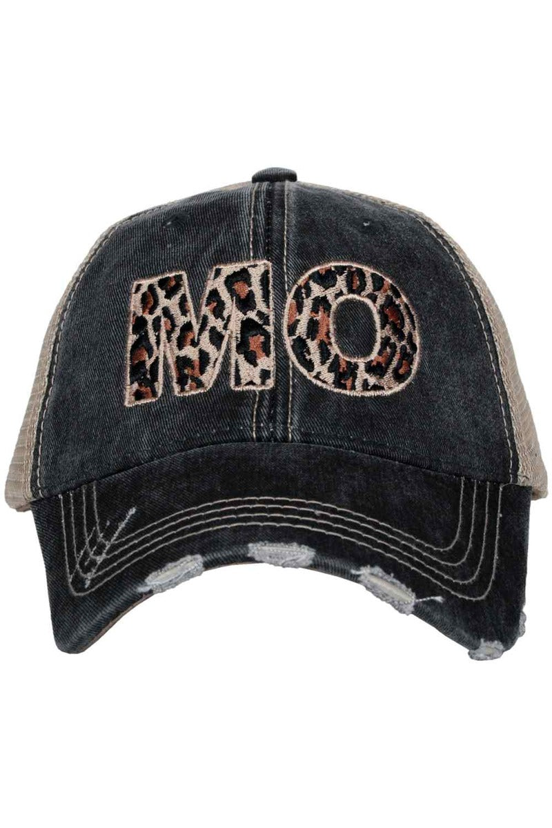 MO Missouri Leopard Women's Trucker Hat