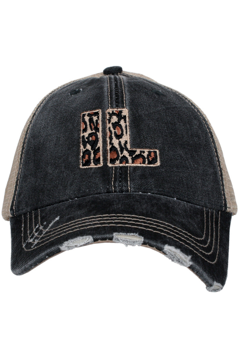 IL Illinois Leopard State Women's Hat - Katydid.com