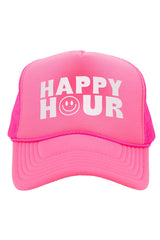 Happy Hour Foam Trucker Hat