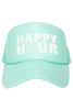 Happy Hour Foam Trucker Hat