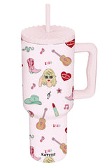 Taylor Swift Icons Drink Tumbler