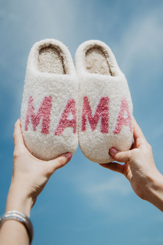 Hot Pink Star Eyed Happy Face Women Slippers