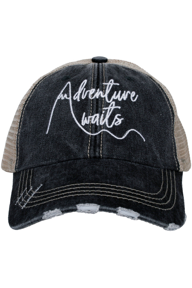 Adventure Awaits Women's Trucker Hats - Katydid.com