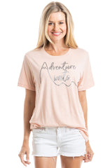 Adventure Awaits Graphic T-Shirts