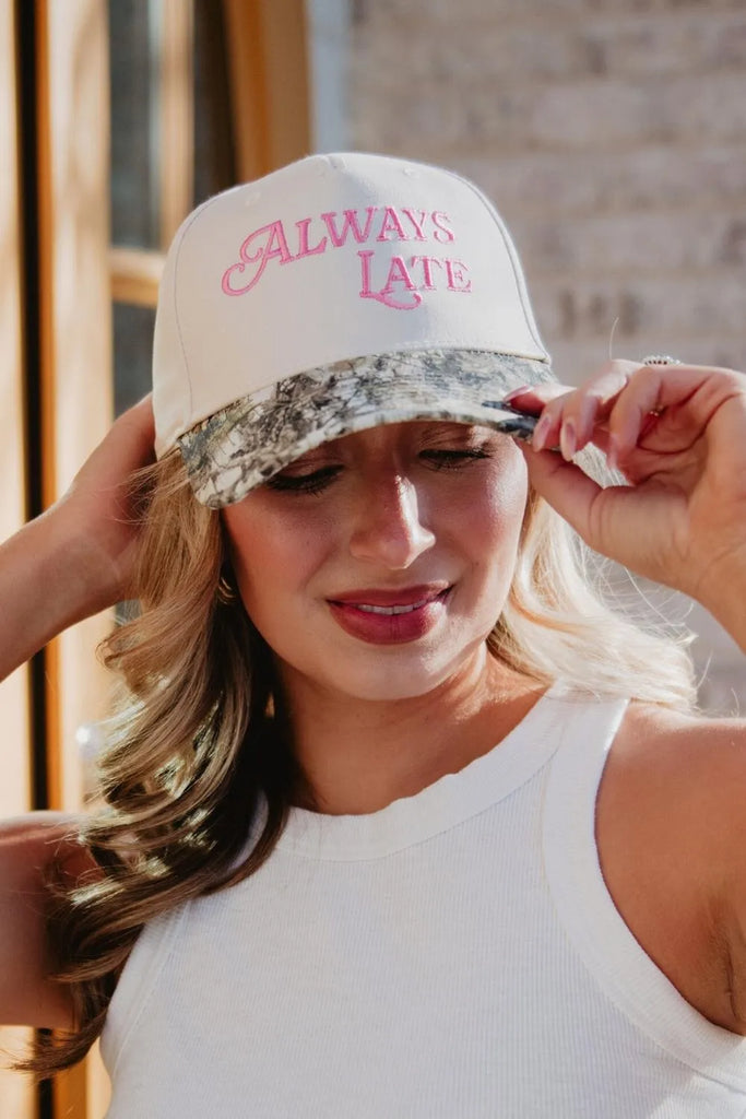 Always Late Vintage Trucker Hats for Women - Katydid.com