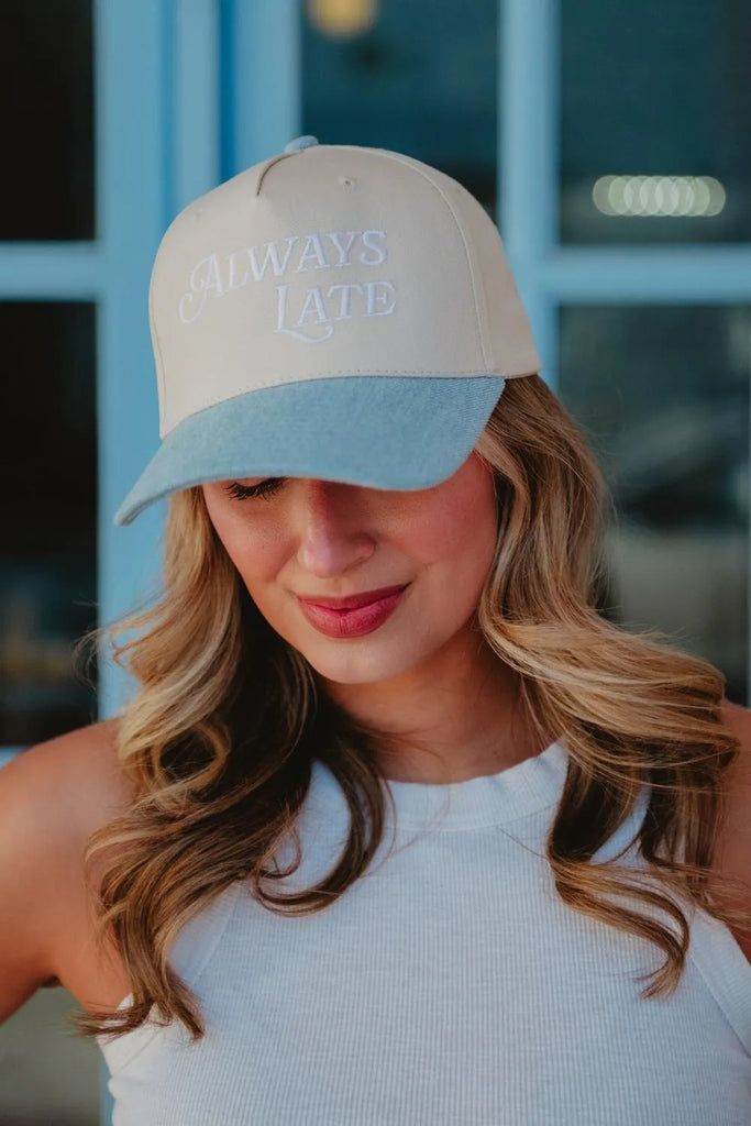 Always Late Vintage Trucker Hats for Women - Katydid.com