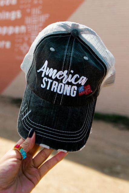 America Strong Women's Trucker Hats