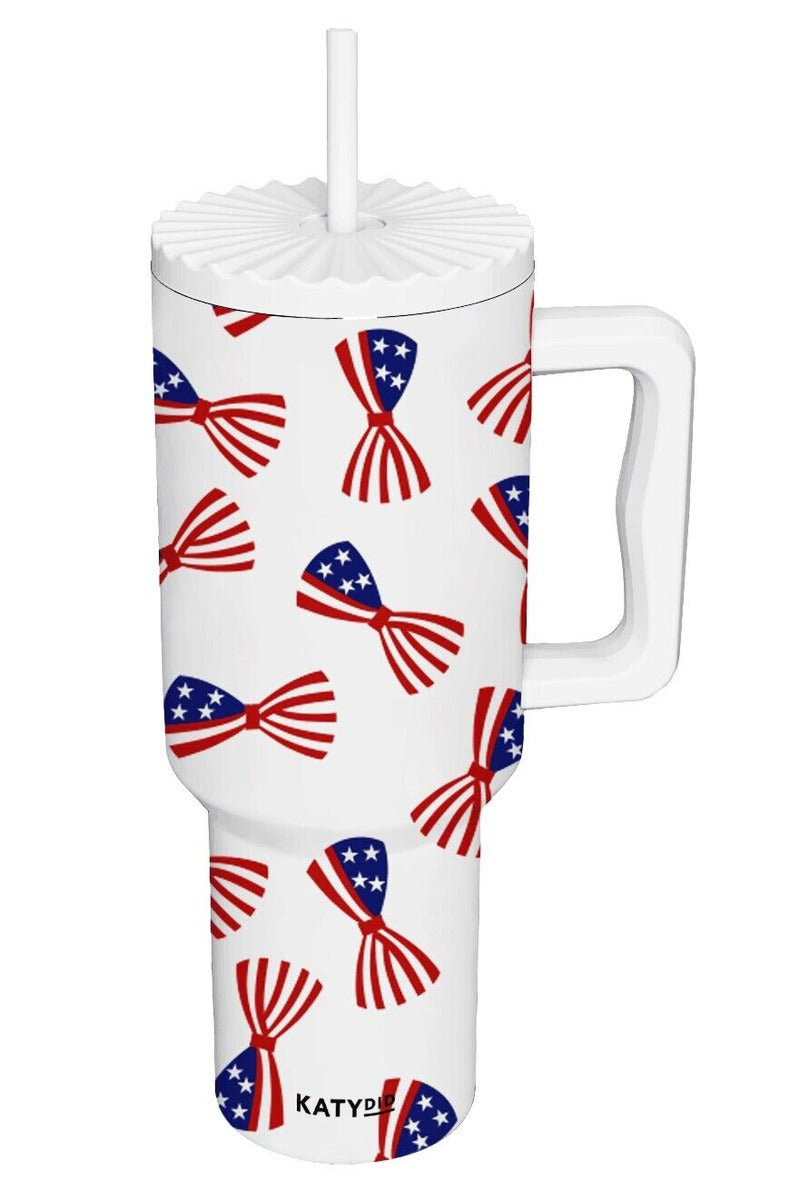 American Bows 38 Oz Tumbler with Handle - Katydid.com