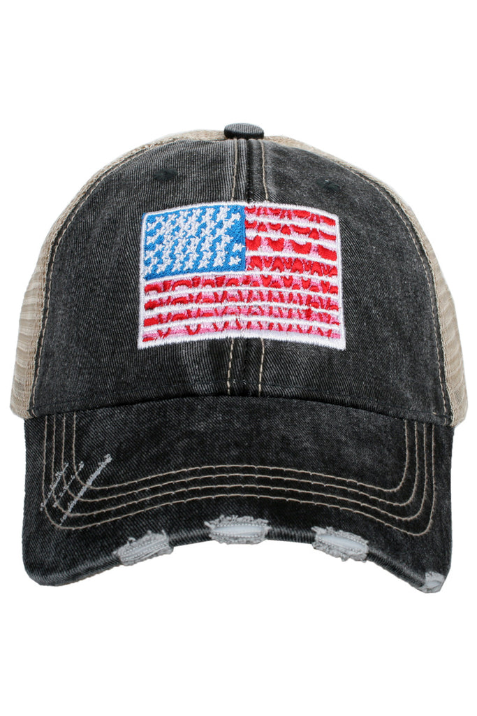American Flag Mesh Hat Trendy Trucker Hats Shop Katydid