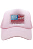 American Flag Foam Trucker Hat